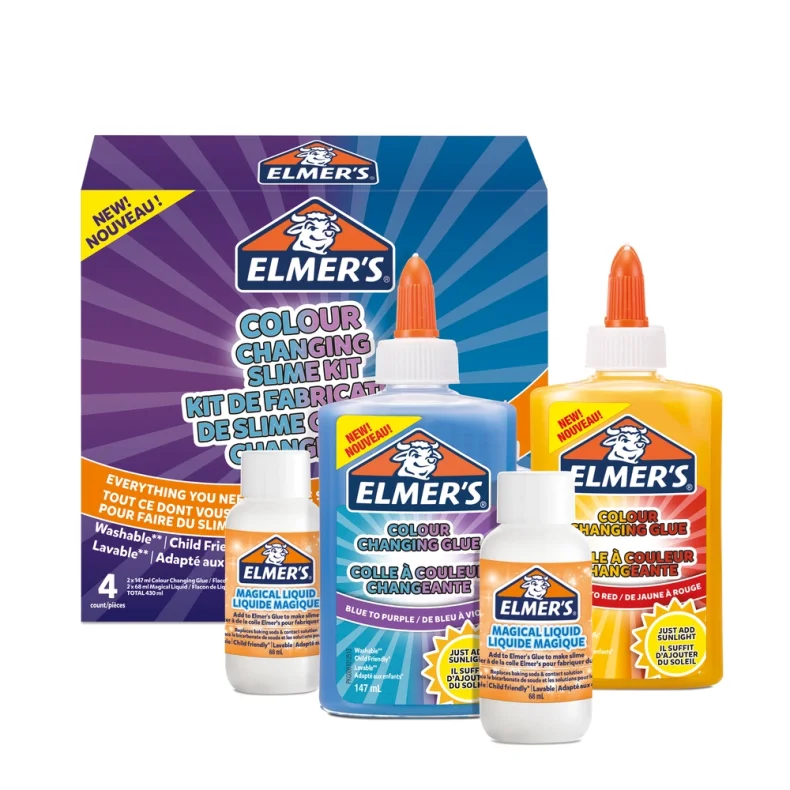 Elmers colour change slime kit