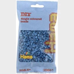Hama midi perler 1000 stk petrol 83