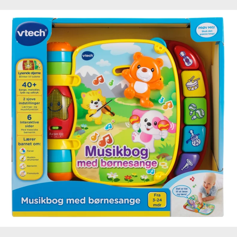 Vtech Baby musikbog med brnesange