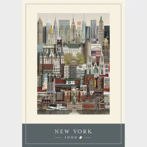 Puslespil new york 1000 brikker