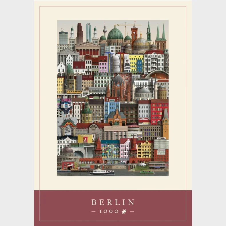 Puslespil berlin 1000 brikker