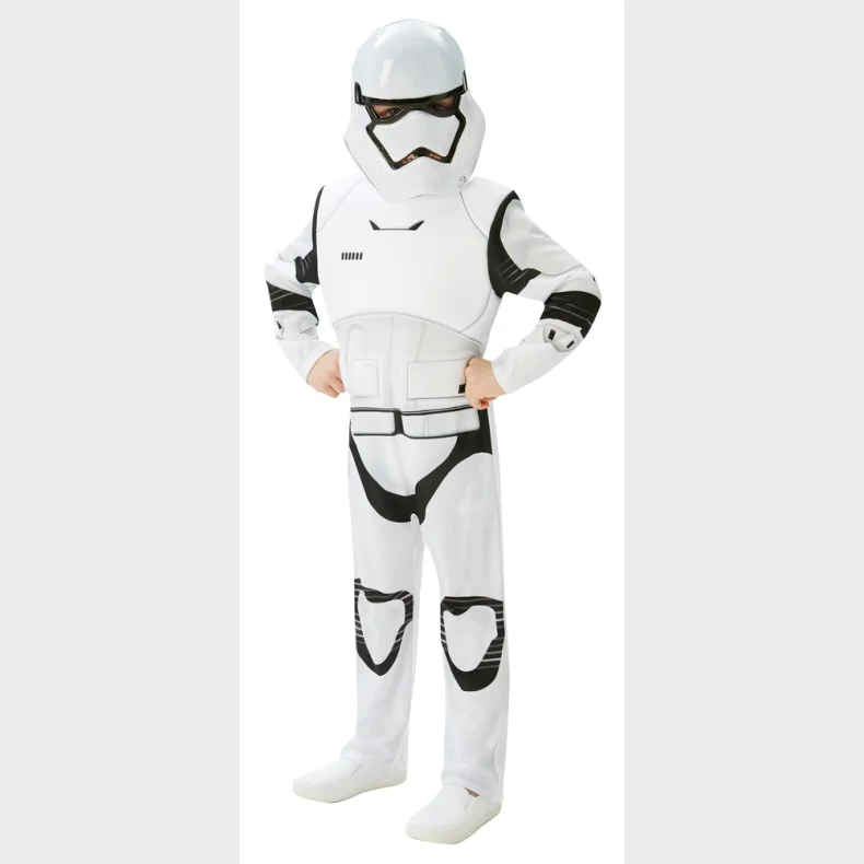Star Wars Stormstrooper Deluxe dragt med maske str. 5-6 r