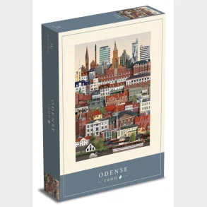Puslespil Odense 1000 brikker