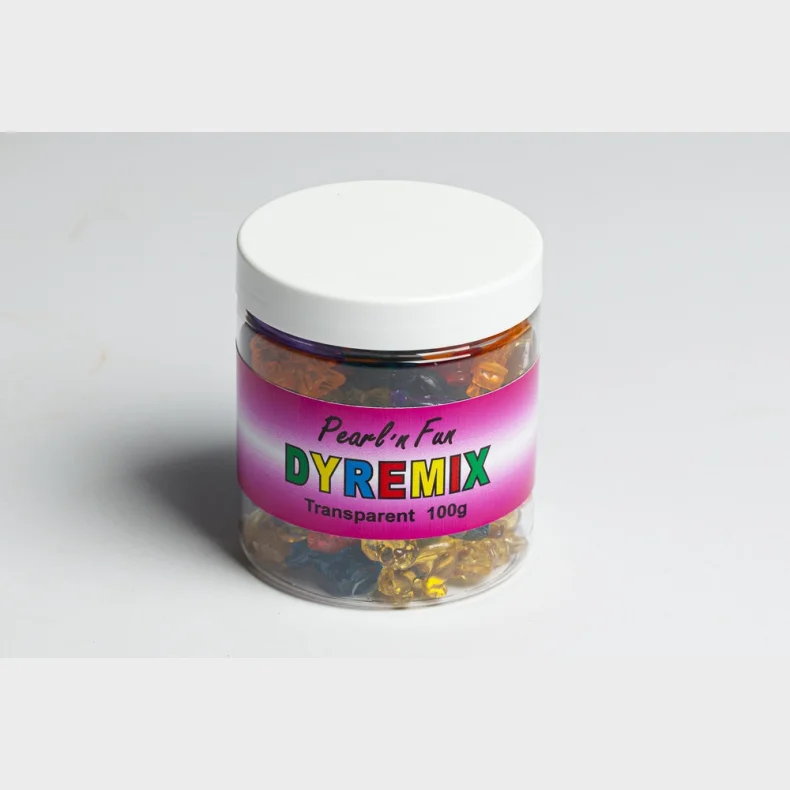Pearl`n fun dyremix transparent btte 100g