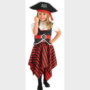 Piratpige dragt str. 3-4 r