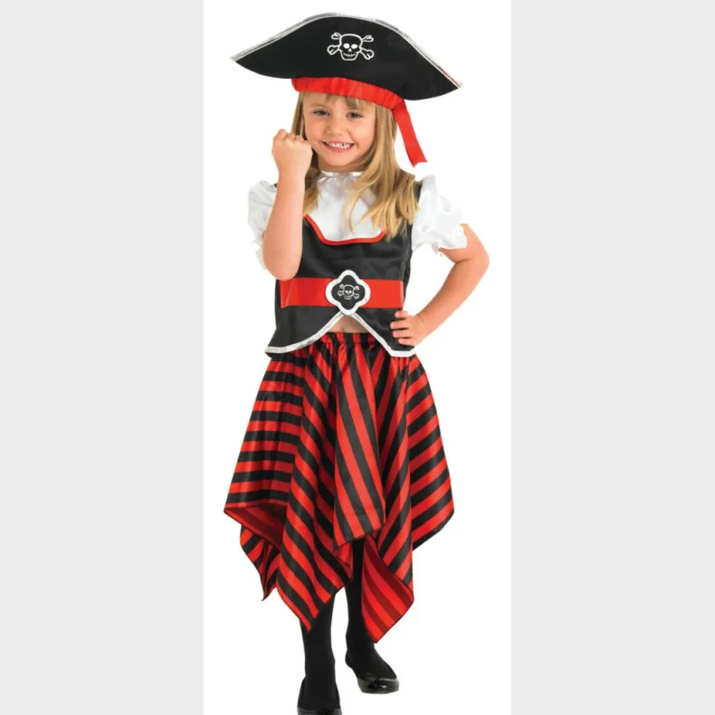 Piratpige dragt str. 3-4 r