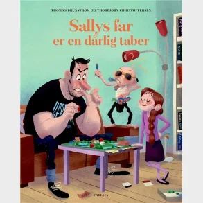 Sallys far er en drlig taber