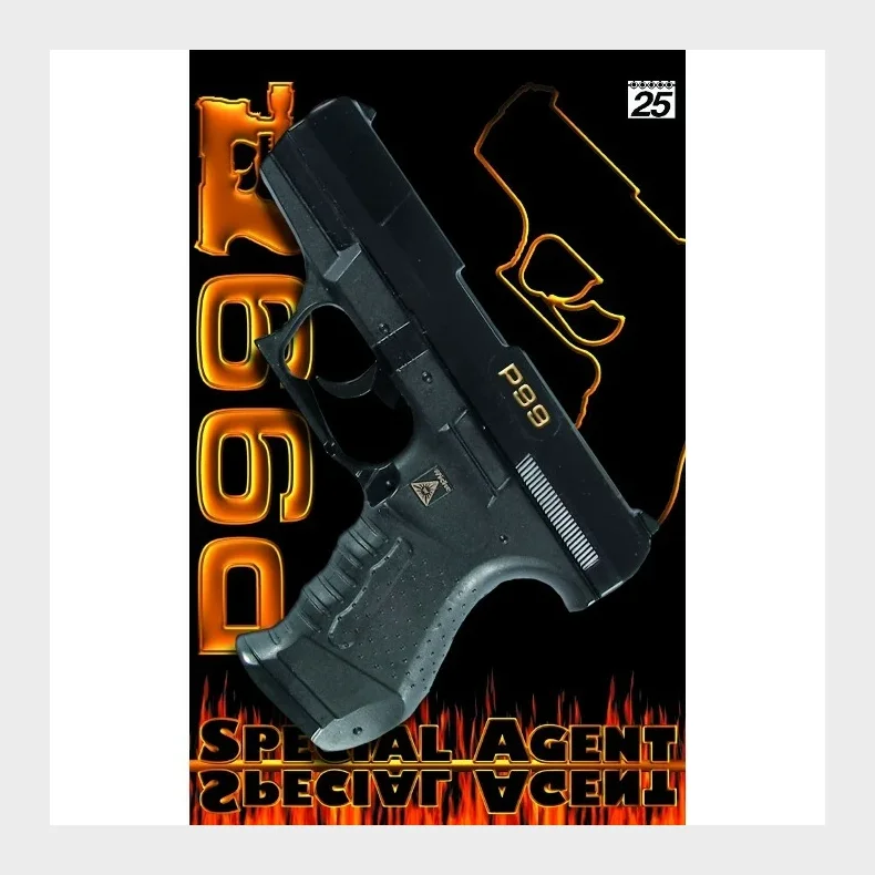 Sohni-wicki pistol sort 18cm