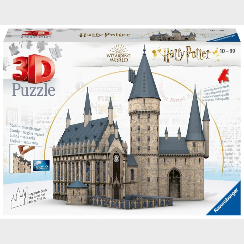 3D Puslespil Hogwarts Castle Harry Potter 540 brikker