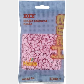 Hama midi perler 1000 stk pastel rosa 95