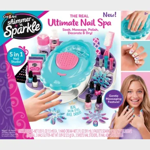 Shimmer n Sparkle manicure nail spa