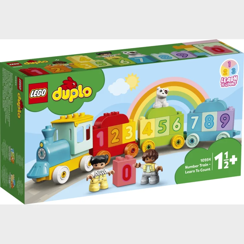 10954 LEGO DUPLO My First Tog med tal  lr at tlle