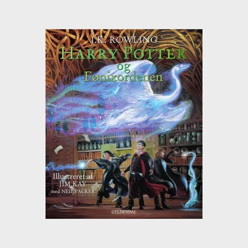 Harry Potter 5 - Harry Potter og Fnixordenen - illustreret