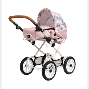 BRIO Kombi dukkevogn, drbemnster, pink