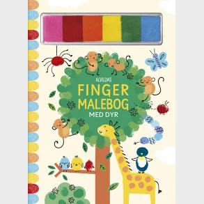 Alvildas fingermalebog med dyr