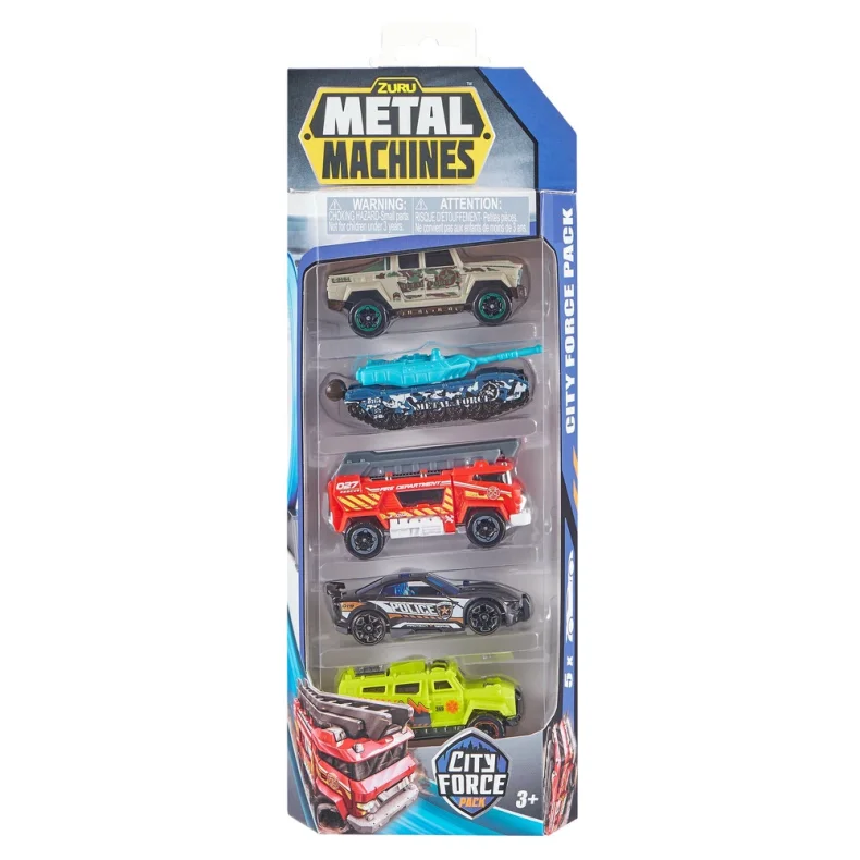 Metal machines biler 5-pak