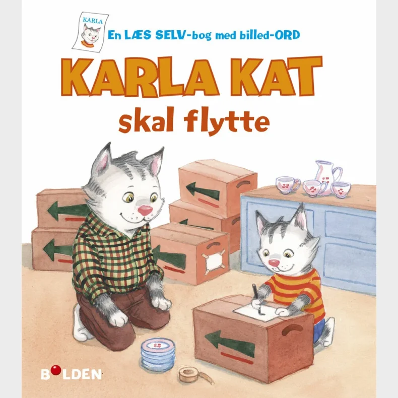 Karla Kat skal flytte