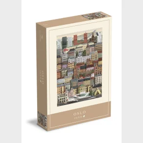 Puslespil Oslo 1000 brikker