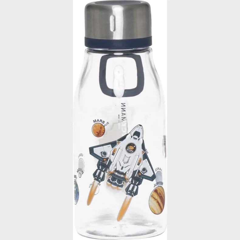 Drikkeflaske Beckmann space mission 400 ml m/skruelg