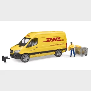 MB Sprinter DHL med chauffr