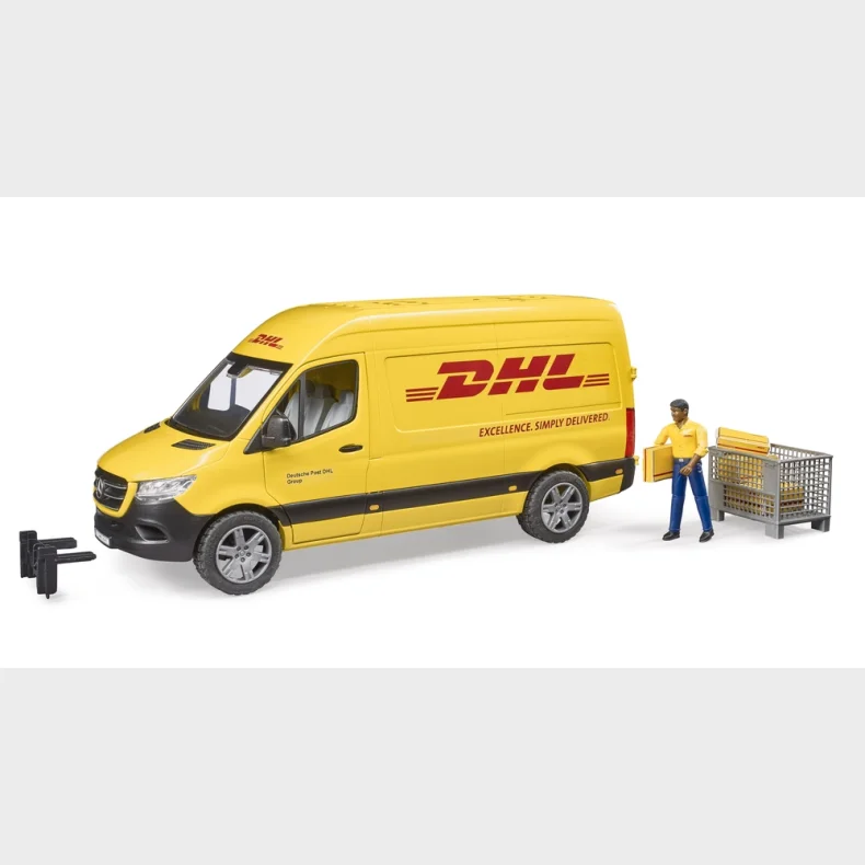 MB Sprinter DHL med chauffr