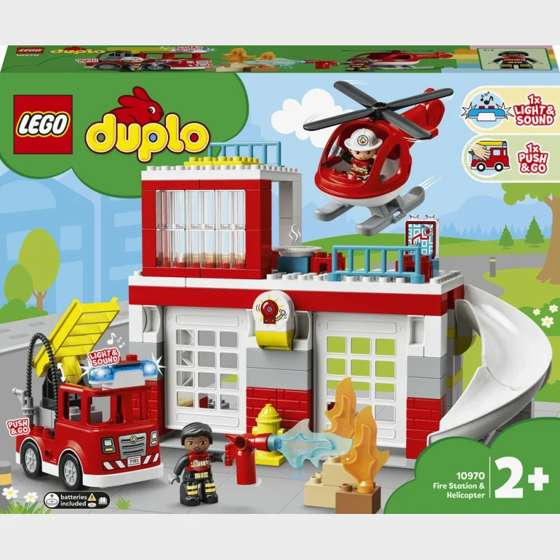 10970 LEGO DUPLO Town Brandstation og helikopter