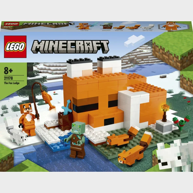 21178 LEGO Minecraft Rvehytten