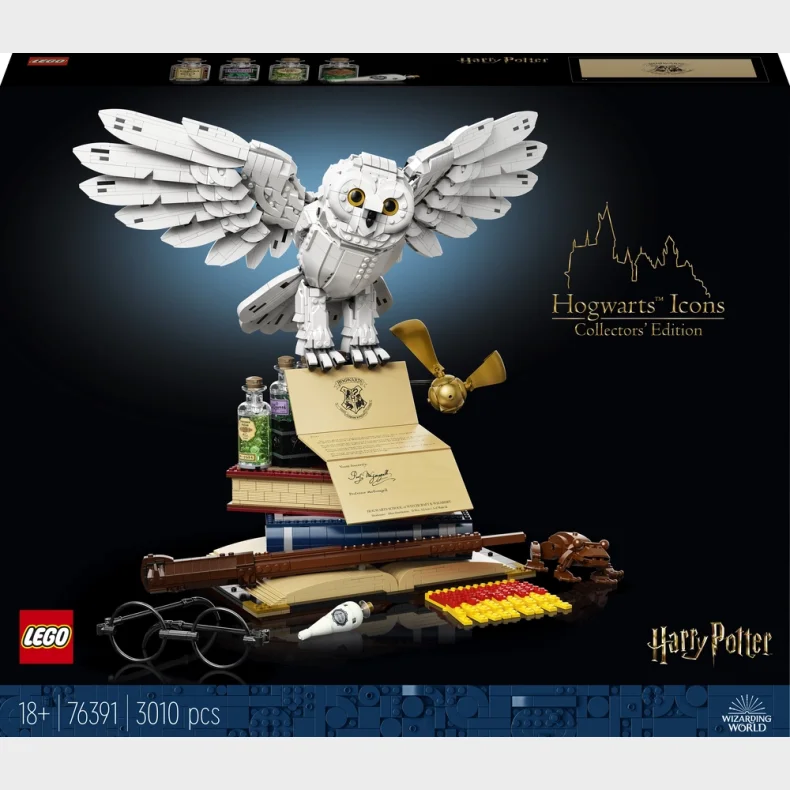 76391 LEGO Harry Potter  Hogwarts-Ikoner  Samlerudgave