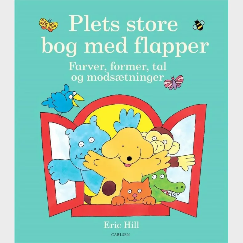 Plets store bog med flapper