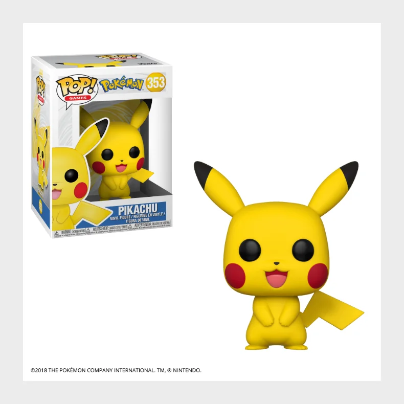 Funko! POP Vinyl Pokemon S1 Pikachu