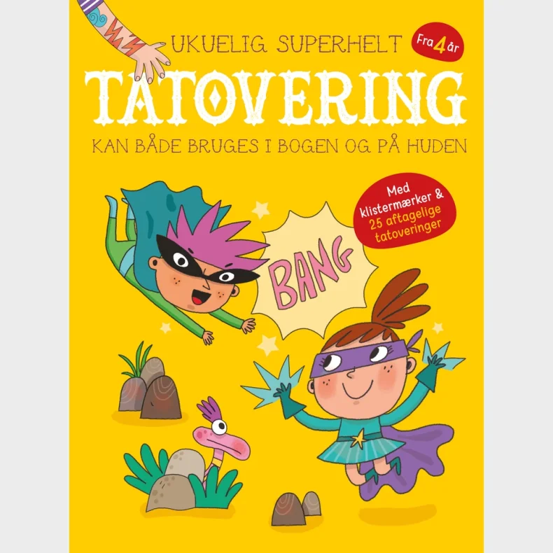 Ukuelig Superhelt - Tatovering