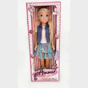 Blomster dukke 80 cm