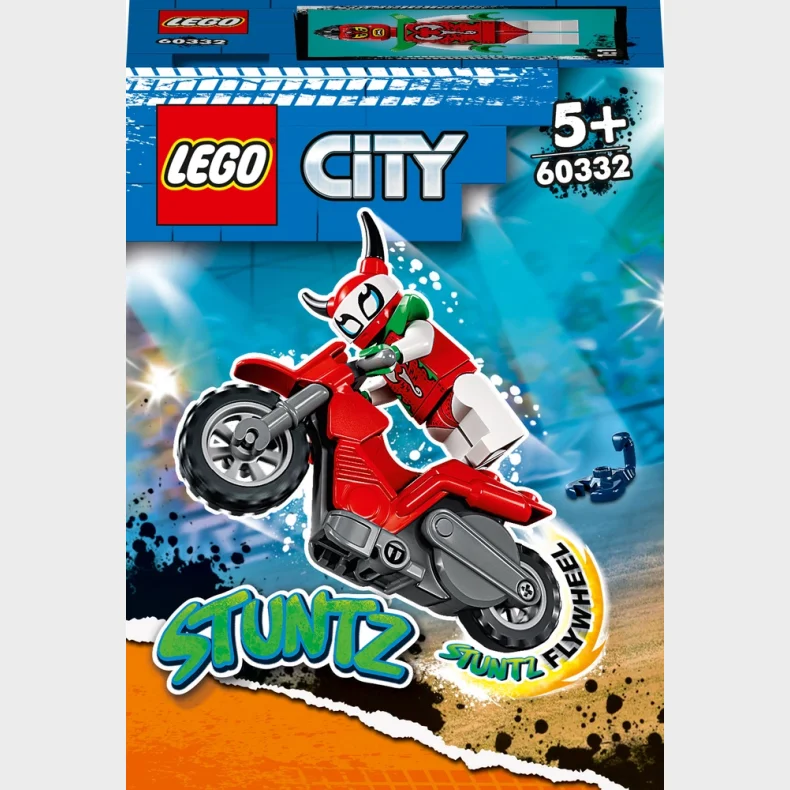 60332 LEGO City Stuntz Dumdristig Skorpion-Stuntmotorcykel