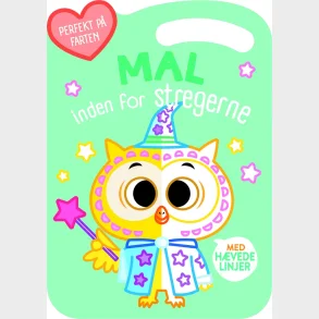 Mal inden for stregerne - Ugle