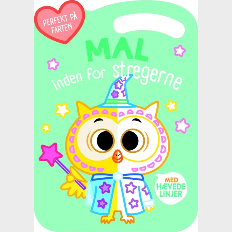 Mal inden for stregerne - Ugle