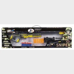 Sniper med kikkertsigte