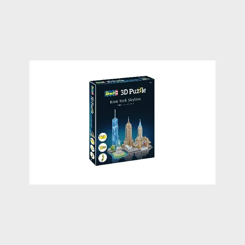 3D Puslespil New York Skyline