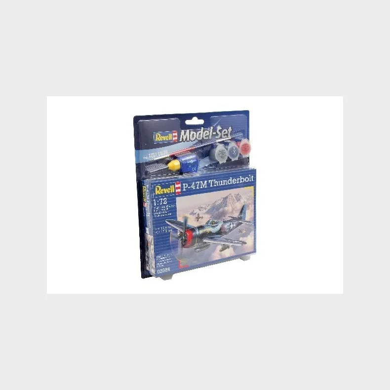 Model Set P-47M Thunderbolt