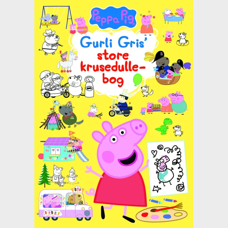 Peppa Pig - Gurli Gris store krusedullebog
