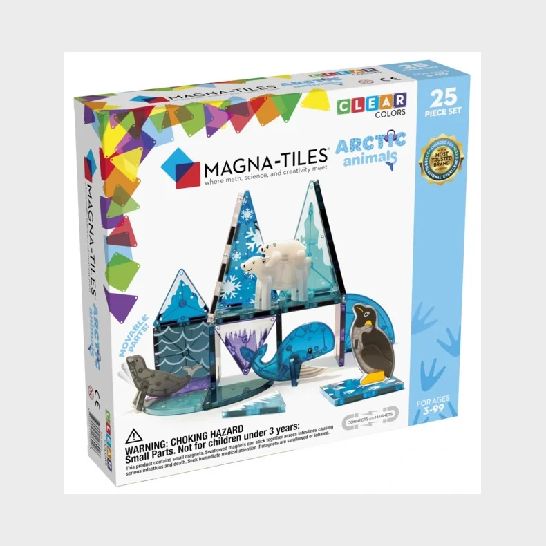 Magna-Tiles Arctic Animals 25 stk.