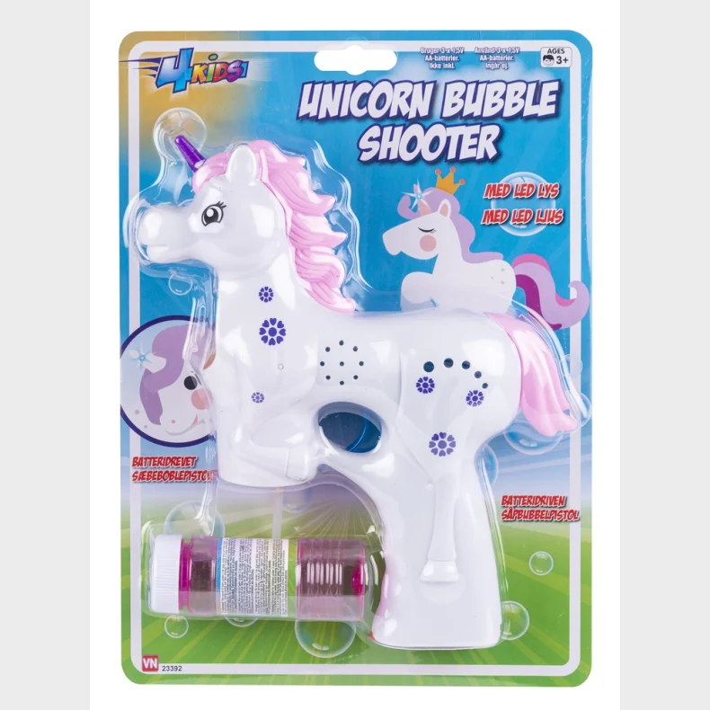 Sbeboble enhjrning med lys