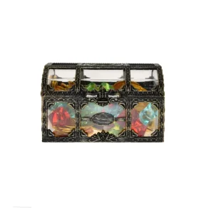 Skattekiste med Guld og Diamanter