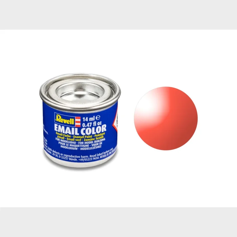 Enamel 14 ml. red clear