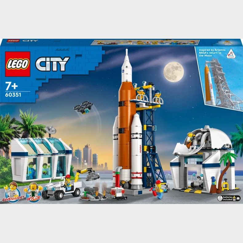 60351 LEGO City Space Raketaffyringscenter