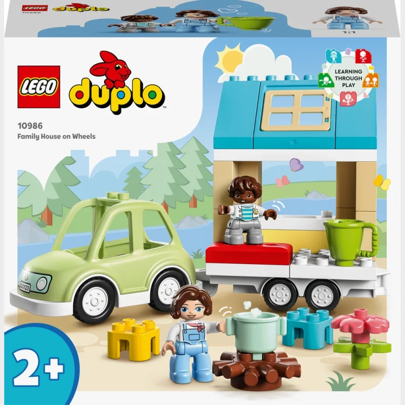 10986 LEGO DUPLO Town Familiehus p hjul