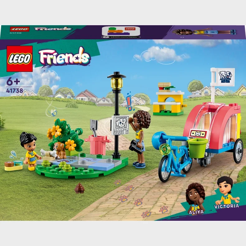 41738 LEGO Friends Hunderedningscykel