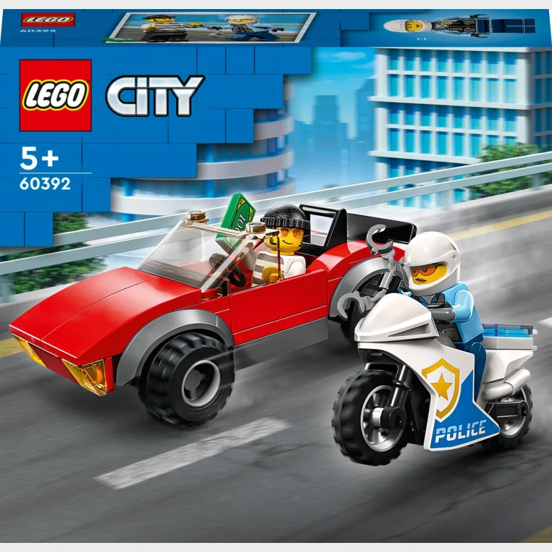 60392 LEGO City Police Politimotorcykel p biljagt