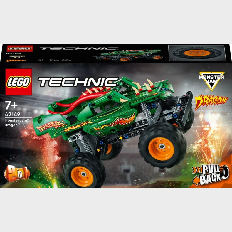 42149 LEGO Technic Monster Jam&trade; Dragon&trade;