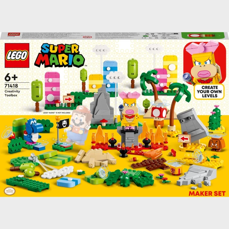 71418 LEGO Super Mario Kreativ vrktjskasse  skaberst