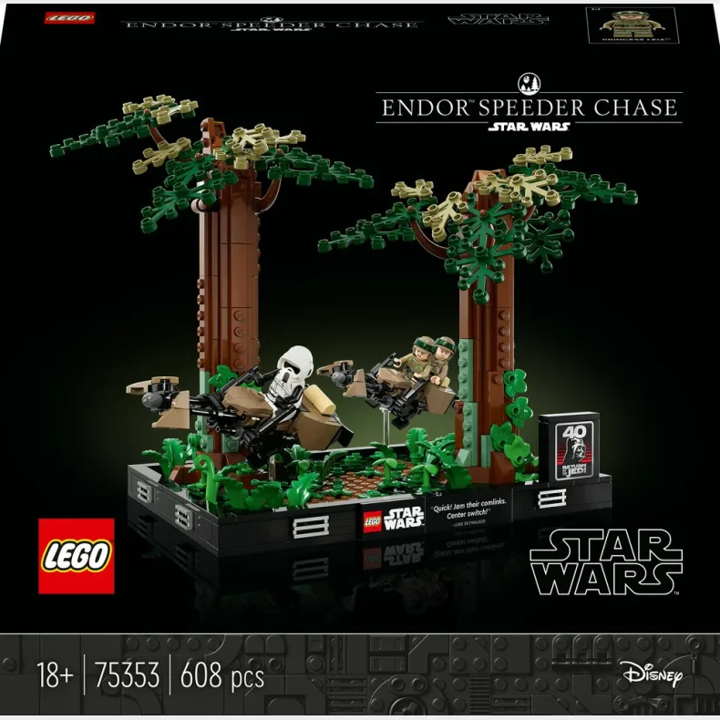 75353 LEGO STAR WARS Diorama med speederjagt p Endor&trade;